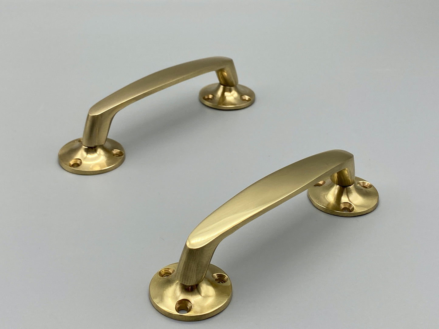 Solid Brass Victorian Handles - Front Fix - 125mm - Pack of 1