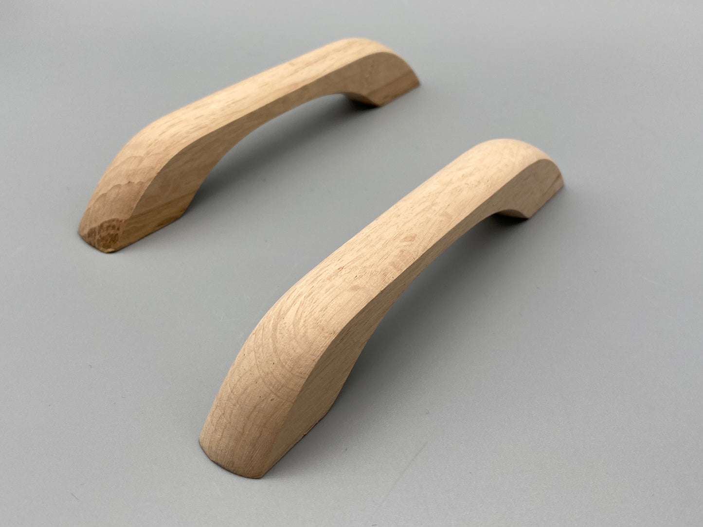 Solid Oak Wood Handles - 100mm - Unlacquered - Pack of 1