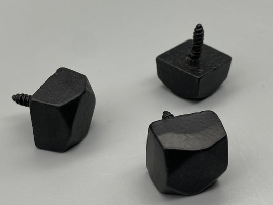 Forged Black Studs for Doors & Furniture - Nail Stud - Pack of 4
